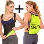 Combo Faja Cami Térmica (Negro) en Neopreno+Mochila NEOPOWER