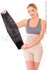 Combo Faja Short Levanta Cola Powernet doble compresión(Beige)+Super Afinador de Cintura(Negro) NEOPOWER