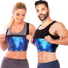 Combo Faja Camiseta Térmica Osmotex  para Ella (Negro) y para El (Negro) Fajas NEOPOWER