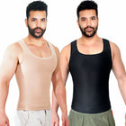 Combo Faja Camiseta Powernet (Beige+Negro) NEOPOWER