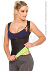 Combo Faja Cami Térmica(Negro)+Cinturilla (Negro) Térmica en Neopreno para Sudar NEOPOWER