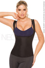Combo Faja Camiseta Térmica en Neopreno (Negro)  y Osmotex (Negro) Fajas NEOPOWER