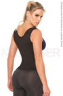 Combo Faja Cami Térmica Neopreno (Negro)+Super Afinador De Cintura (Negro) NEOPOWER