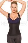 Combo Faja Cami Térmica(Negro)+Cinturilla (Gris) Térmica en Neopreno para Sudar NEOPOWER