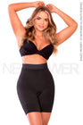 Sistema PATENTADO ReverShaper. Faja Short en POWERNET Levanta Cola Talle Alto. TRIPLE Compresión