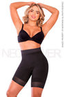 Sistema PATENTADO ReverShaper. Faja Short en POWERNET Levanta Cola Talle Alto TRIPLE Compresión