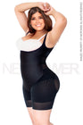 Sistema PATENTADO ReverShaper. Faja Body Short en POWERNET Levanta Cola. Doble Compresión