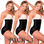 PACK 3. Lencería Modeladora. Uso Diario. Panty Strapless Elaborada En Powernet
