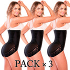 PACK 3. Lencería Modeladora. Uso Diario. Panty Strapless Elaborada En Powernet Beige