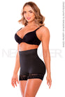 Sistema PATENTADO ReverShaper. Faja Mini Short en POWERNET Levanta Cola Talle Alto. TRIPLE Compresión