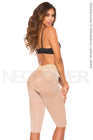 Combo Faja Short(Mocca) + Capri (Beige) Piernas Espectaculares Alta Compresión Powernet NEOPOWER